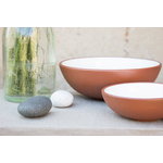 Vaidava Ceramics Earth Schale, 3 l, weiß