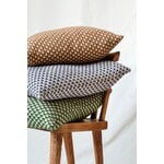 Røros Tweed Isak cushion, 60 x 60 cm, far away blue