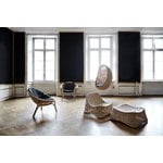 Sika-Design Madame lounge chair, dark grey cushion