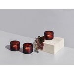 Iittala Kastehelmi tealight candleholder 64 mm, cranberry