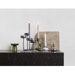 Iittala Nappula candelabra, dark grey