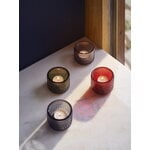 Iittala Kastehelmi tealight candleholder 64 mm, grey