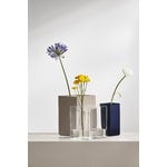 Iittala Ruutu ceramic vase, 180 mm, dark blue
