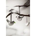 Iittala Mini glass bird, 3 pcs, white, decoration image