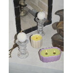 Iittala Candela Play in tazza rotonda in ceramica, beige - giallo