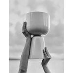 Iittala Nappula plant pot, 400 x 245 mm, white, decoration image