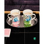 Iittala Satumetsä mug, 0,4 L, spring green-sky blue, decoration image
