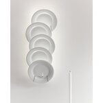 Ingo Maurer Jasna Kuchnia wall lamp, white, decoration image