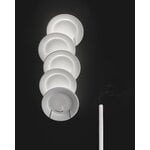 Ingo Maurer Jasna Kuchnia wall lamp, white, decoration image