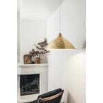 Innolux Lisa 450 pendant lamp, brass, triangle pattern, decoration image