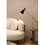 Innolux Tapio lampada da terra, nero - ottone, immagine decorativa