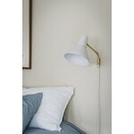 Innolux Carin wall lamp, white - brass, decoration image
