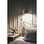 Innolux Carin wall lamp, white - brass, decoration image