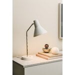Innolux Carin table lamp, white - brass, decoration image