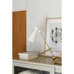 Innolux Tapio table lamp, white - brass, decoration image