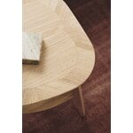 Aakjaer Furniture Tavolino Heart, rovere oliato naturale, vista 2