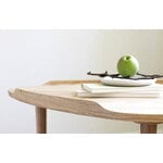 Aakjaer Furniture No.55 coffee table, small, white oil oak, view 2