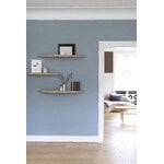 Aakjaer Furniture Arcus mensola, media, rovere oliato bianco, vista 2