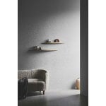 Aakjaer Furniture Arcus shelf, large, white oil oak, view 4