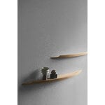 Aakjaer Furniture Arcus shelf, large, white oil oak, view 2