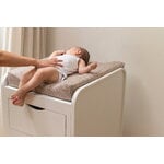 Nofred Form changing table, white, decoration image