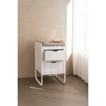 Nofred Form changing table, white, decoration image