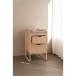 Nofred Form changing table, oak, decoration image