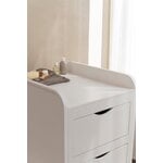 Nofred Form changing table, white, decoration image