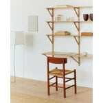 Fredericia J39 Mogensen chair, heritage red - paper cord, view 2
