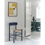 Fredericia J39 Mogensen chair, indigo blue - paper cord, view 6