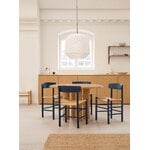 Fredericia J39 Mogensen chair, indigo blue - paper cord, view 7