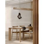 Karimoku Case A-DT02 ruokapöytä, 90 x 200 cm, lakattu tammi, sisustuskuva