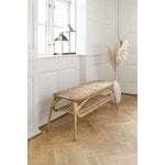 Sika-Design Banc Machiya, rotin naturel