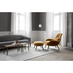 Fredericia Swoon ottoman, Hallingdal 130 - smoked oak