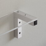 Joy Objects Wall Shelf One, alu - ghost, view 3