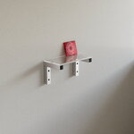 Joy Objects Wall Shelf One, alu - ghost, view 2
