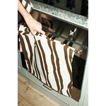 Saana ja Olli In My Own Time tea towel, off-white - dark brown, decoration image