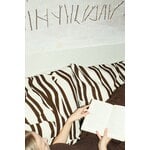 Saana ja Olli In My Own Time cushion cover, 60 x 80 cm, off-white - dark brown, decoration image