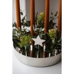 Klong Jubel Advent candleholder/vase, stainless steel, decoration image