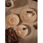 Rörstrand Fågel plate, 21 cm, jubilee, warm caramel, decoration image