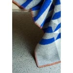 Røros Tweed Kvam throw, 100 x 135 cm, blue, decoration image