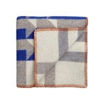 Røros Tweed Kvam throw, 100 x 135 cm, blue, decoration image