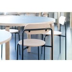 Lepo Product Moderno Stuhl mit Armlehne, Schwarz - Birke