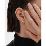 Kalevala Koru Alluring earrings, small, bronze, decoration image
