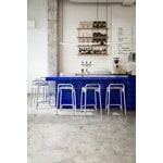 Bebó Objects Kane counter stool, 65 cm, aluminum, decoration image