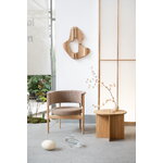 Karimoku Case N-ST02 side table, 50 x 50 cm, lacquered oak, decoration image