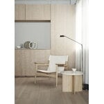 Karimoku Case N-LC02 sillón, roble lacado - lona natural, imagen de decoración