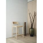 Karimoku Case N-BS01 Barhocker, niedrig 66,5 cm, lackierte Eiche, dekorationsbild