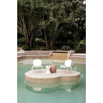 Kartell Prince Aha taburete, blanco cera, imagen de decoración