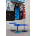 Kartell Thierry side table, 33 x 50 cm, blue
